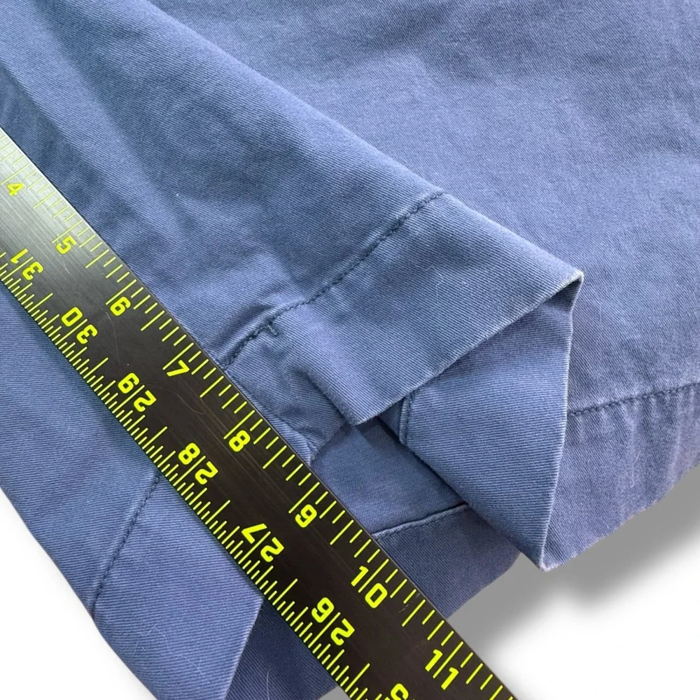 Polo Ralph Lauren Chino Shorts Men 44 Blue Stretch Classic Fit Cotton 9in Inseam